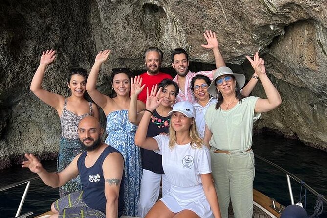 Private Boat tour Positano & Amalfi coast - Capri by sea, then Amalfi and Positano by another kind of magic
