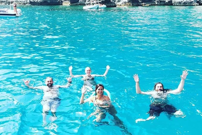 Private Boat Tour to Capri from Sorrento – Exclusive Experience - Blue Grotto and the other white-and-green cave stops
