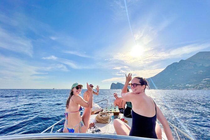 Private Boat Tour to Positano - Baia di Ieranto: protected water you mostly experience from the boat