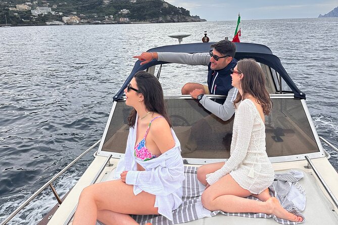 Private Capri Boat tour BEST SELLER - The route before Capri: sea passes that set the tone