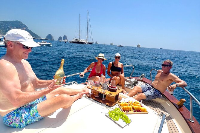 Private Capri Boat tour BEST SELLER - Marina Piccola, yachts, and the Capri coastline vibe