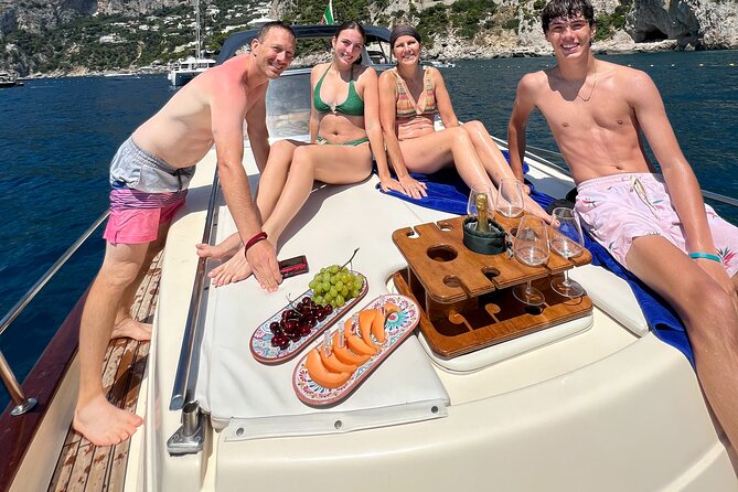 Private Capri Boat tour BEST SELLER - Blue Grotto: the one paid entrance and the main stop to time
