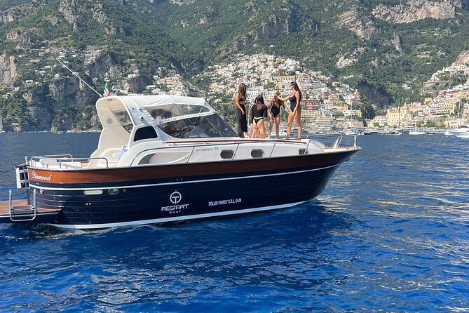 Private Capri Day Tour from Sorrento on a 38ft Motorboat - Marina Piccola, Faraglioni, and the White Grotto approach