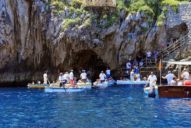 PRIVATE CAPRI ISLAND & BLUE GROTTO Full Day boat tour. - What you get onboard: shower, toilet, drinks, towels, and room to breathe