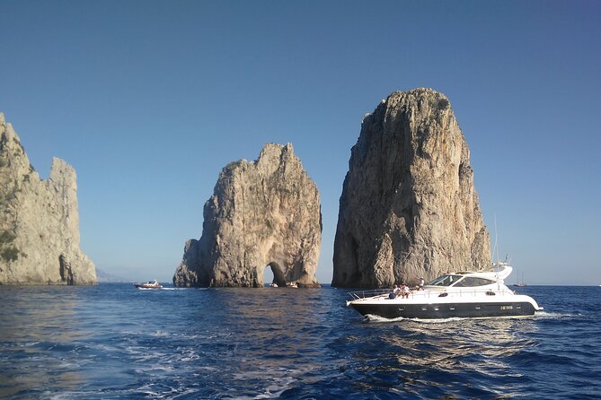 Private Cruise around Capri - yacht 50' - Swimming and snorkeling stops with gear handled for you