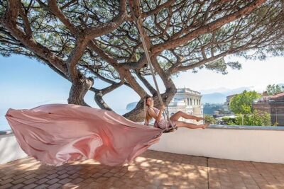 Private Flying Dress Photoshoot in Sorrento - Picking your dress color in Sorrento (and why it matters)