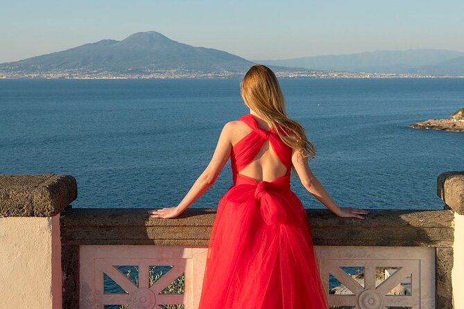 Private Flying Dress Photoshoot in Sorrento - Timing and meeting point: plan for an early start