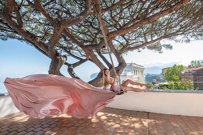 Private Flying Dress Photoshoot in Sorrento - Picking your dress color in Sorrento (and why it matters)
