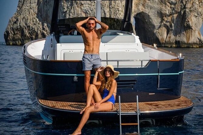 Private Full-day Luxury Boat Tour to Capri from Amalfi Coast - Stop 1: Capri Island time for the town, plus water time