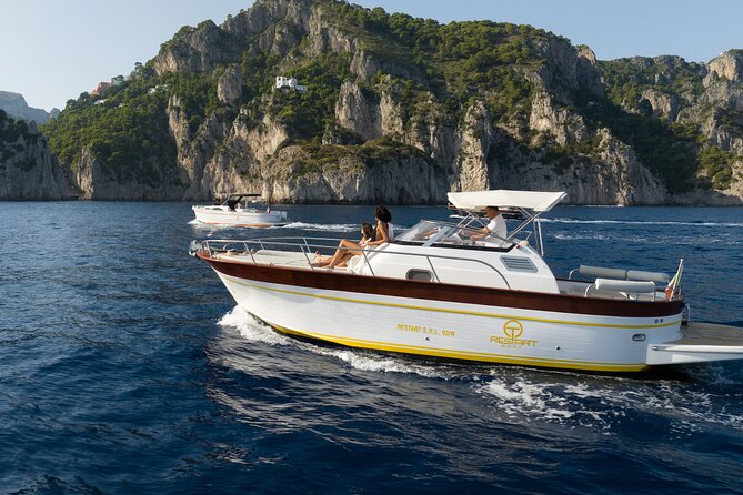 Private Ischia Boat Tour from Positano: Full Day Trip - Amalfi Coast sailing: Fornillo, Tordigliano, Crapolla, and Punta Campanella