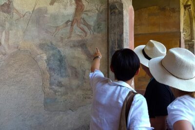 Private Pompeii & Herculaneum Tour from Sorrento - Entering Pompeii with timed tickets and a guide who explains what you see