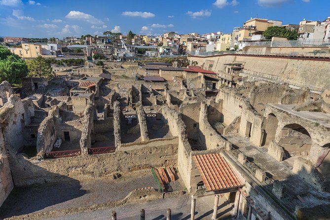 Private Pompeii & Herculaneum Tour from Sorrento - Via dell’Abbondanza and the Stabian Baths: where Romans shopped and washed