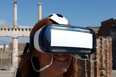 Private Pompeii Tour with 3D Virtual Reality Headset - Your private tour plan: meeting at Piazza Esedra and walking with purpose