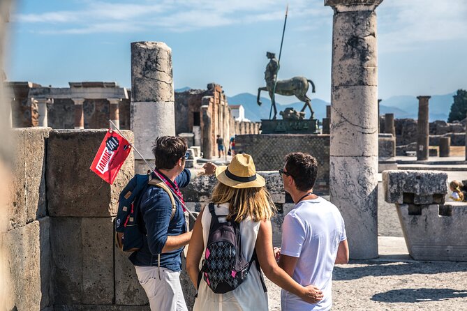 Private Pompeii Tour with Guide & Transfer included from Sorrento - Forum of Pompeii: Where Government, Business, and Worship Happened