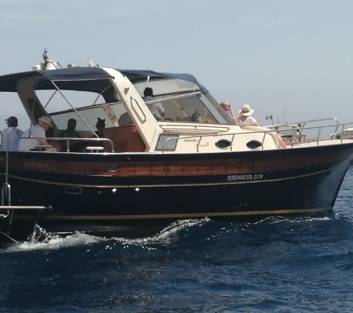 Private Positano & Amalfi Excursion by boat from Sorrento - The on-board experience: skipper-led safety and the snacks/drinks reality