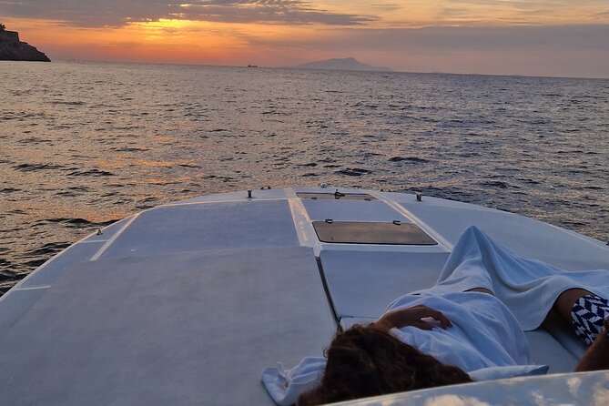 Private Sorrento Sunset Cruise with Prosecco, Spritz & Limoncello - Marina di Puolo: fishing village views into the Gulf