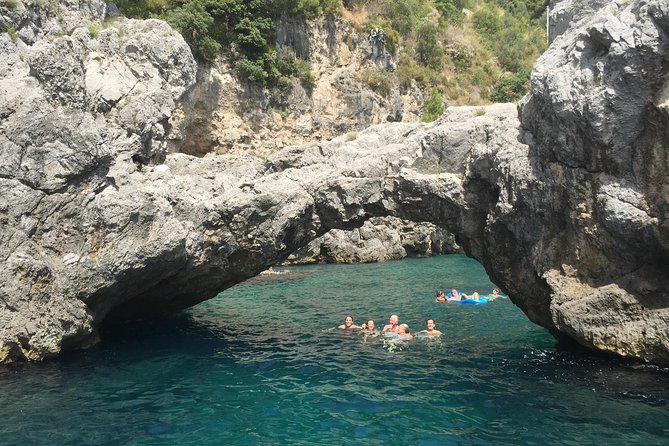 Private Tour: Amalfi Coast Day Cruise from Sorrento - Snacks, beer, snorkel masks, and swim breaks that make the day worth it