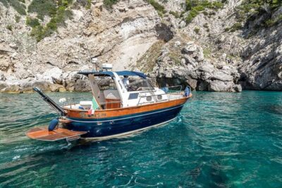 Private Tour Capri & Positano from Sorrento -Gozzo Apreamare 10 - Capri by Boat: White Grotta, Natural Arch, and Faraglioni