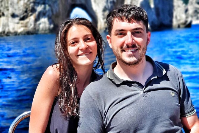 Private Tour to Capri & Positano from Sorrento Classic Gozzo 850 - Amalfi Coast drive to Positano: cliffs without the ferry math