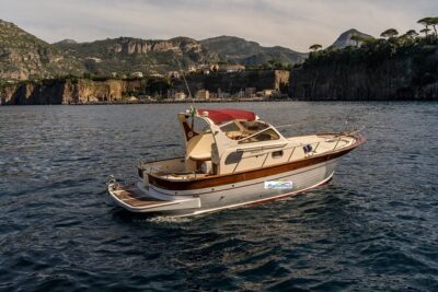 Private Tour to Capri & Positano from Sorrento Classic Gozzo 850 - Marina Piccola swim stop: where the water time pays off