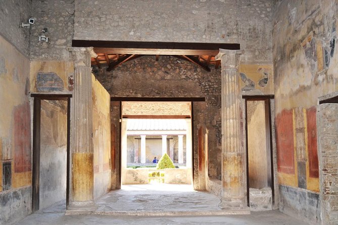 Rome to Pompeii Tour for Kids & Families w Hotel Pickup & Skip-the-Line Tickets - Mosaics, Frescoes, and a Theatre Still in Use