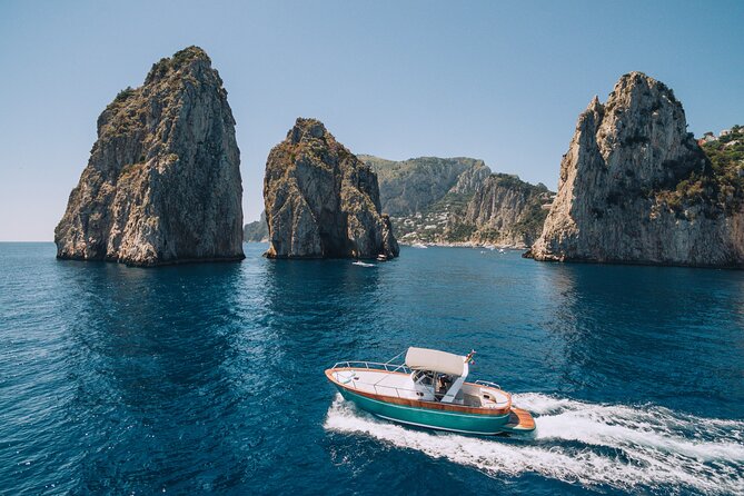 Shared half-day boat tour to Capri from Sorrento - Snacks and drinks: included, but don’t expect a restaurant spread