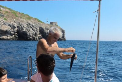 Shared trip with fishing and visit the beauty of Capri island - Punta Campanella Fishing: What You’re Really Signing Up For