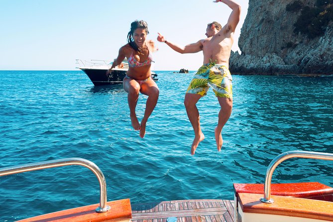 Small Group Boat Day Excursion to Capri Island from Amalfi - Swim time, snacks, and the small comforts that matter