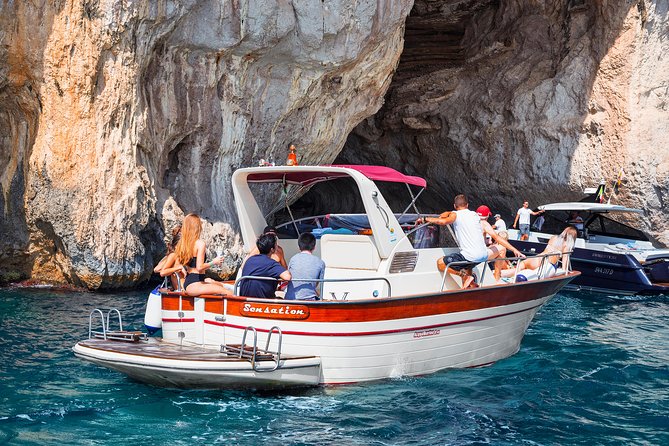 Small Group Boat Day Excursion to Capri Island from Amalfi - 7:15am pickup and the Sorrento port transfer