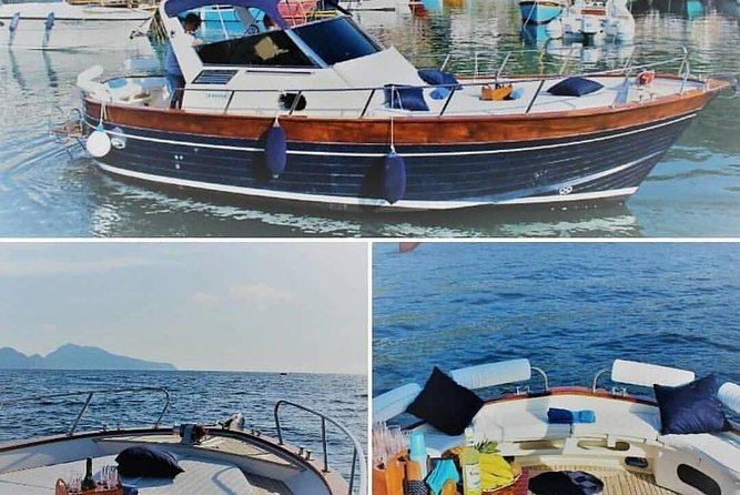 Small-group Positano Capri - Positano start: getting on the water fast