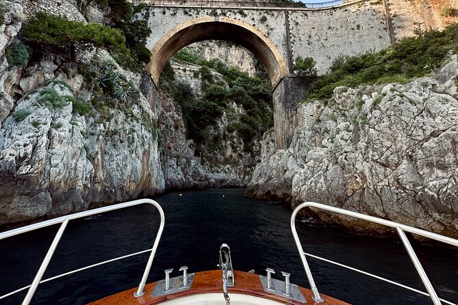 Small Group Tour from Amalfi by Boat at Sunset - Santa Croce beach (sea-only access) and the Lovers’ Arch
