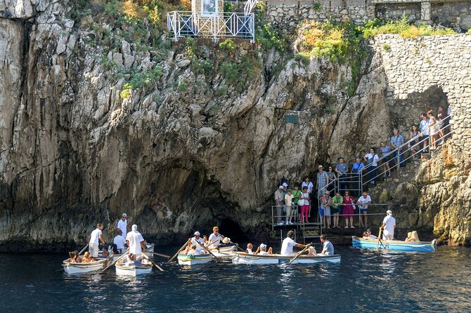 Small Group Tour from Sorrento to Blue Grotto, Anacapri and Capri - Capri Time on the Piazzetta: Cafes, Shops, and Where to Focus