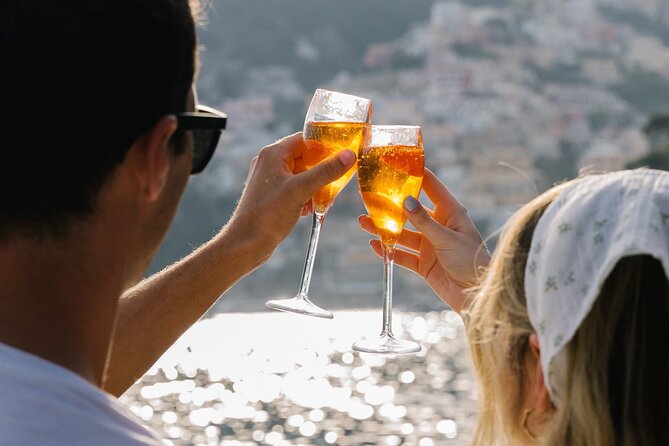 Small Group Tour in Positano by Boat at Sunset with Prosecco - Meet-up under the Positano Boats gazebo: quick check-in, easy start