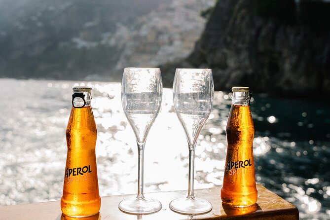 Small Group Tour in Positano by Boat at Sunset with Prosecco - Praiano glide and Prosecco on the water