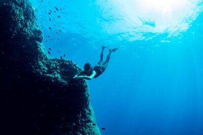 Snorkeling with Marine Biologist Expert from Sorrento - The underwater payoff: caves, limestone walls, and protected-marine life