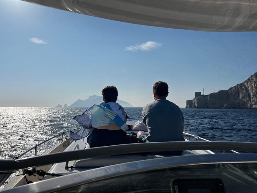 Sorrento: Amalfi Coast Full-Day Boat Tour with Limoncello - Li Galli snorkeling break: swim time in clear water