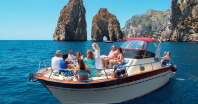 Sorrento: Capri and Blue Grotto Boat Cruise with Drinks - The Sorrento Coast Cruise: Marina Grande to the Roman-Era Views