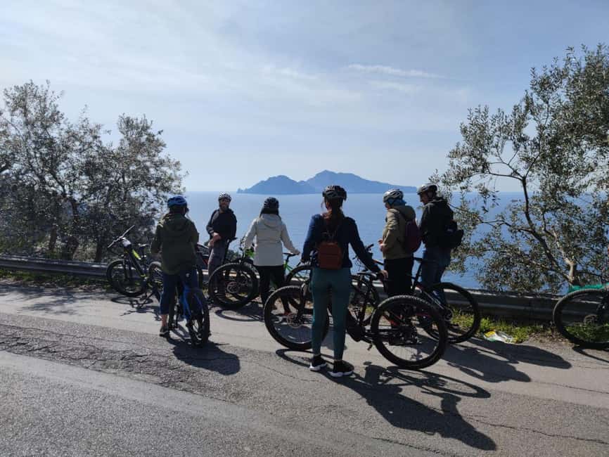 Sorrento Coast E-Bike Tour and Visit at Vinegar Cellar - Quick hits