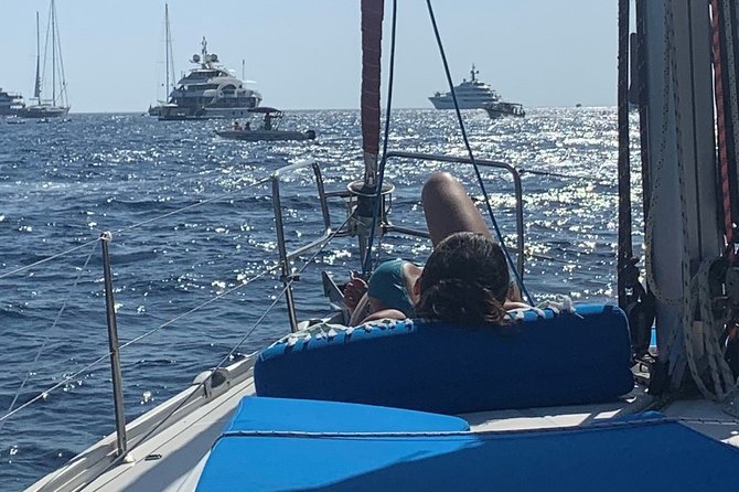 Sorrento Coast Sailing Experience. All Inclusive Sea Adventure - The Swim-and-Snorkel Part: Included Gear and Real Time in the Water