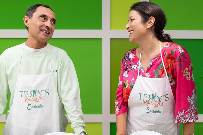 Sorrento Cooking Experience - Terry's kitchen - Dietary needs and skill levels: vegetarian, celiac, and beginner-friendly pacing