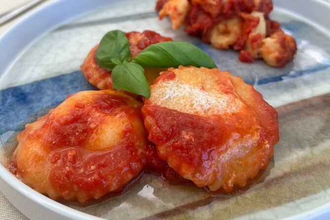Sorrento Cooking School Cook as Locals with seaview Hands on 100% - Ravioli Caprese: stuffing and sealing for a lunch that actually feels like a feast