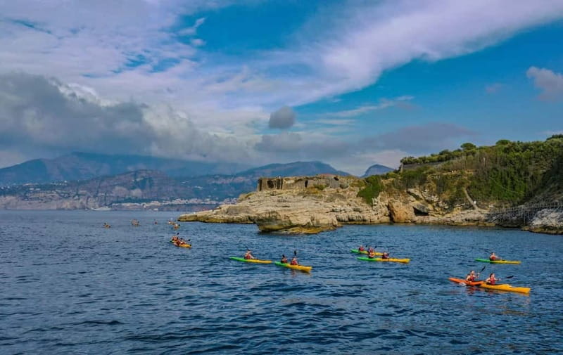 Sorrento: Guided Kayak Tour + Free 1h Paddleboarding - Queen Giovanna’s Baths: the main stop and the payoff