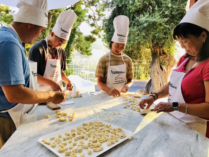 Sorrento: Italian Cooking Class with Transfer - Up to 12 people, real instruction, and a chef with stories