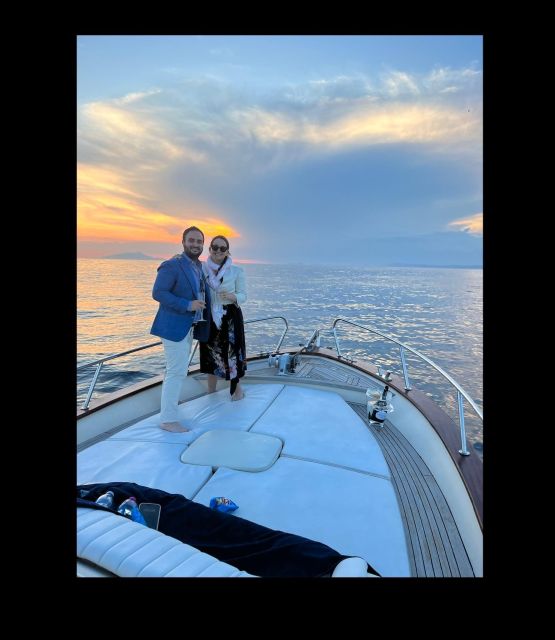 Sorrento: Luxury Private boat drinking & watching the sunset - Regina Giovanna swim and snorkel: the best kind of break from sightseeing