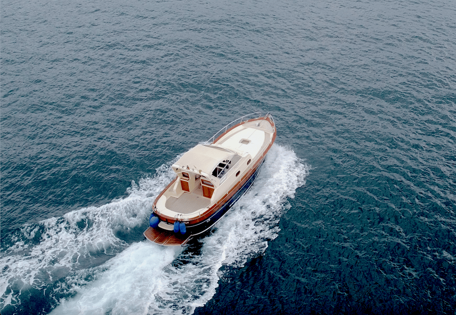 Sorrento: Luxury Private boat to Capri & visit Blue Grotto - Queen Giovanna area: the Sorrento stop that sets the mood