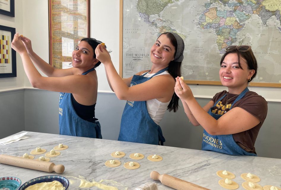 Sorrento: Pasta Masterclass with a Meal and Wine - Key highlights at a glance