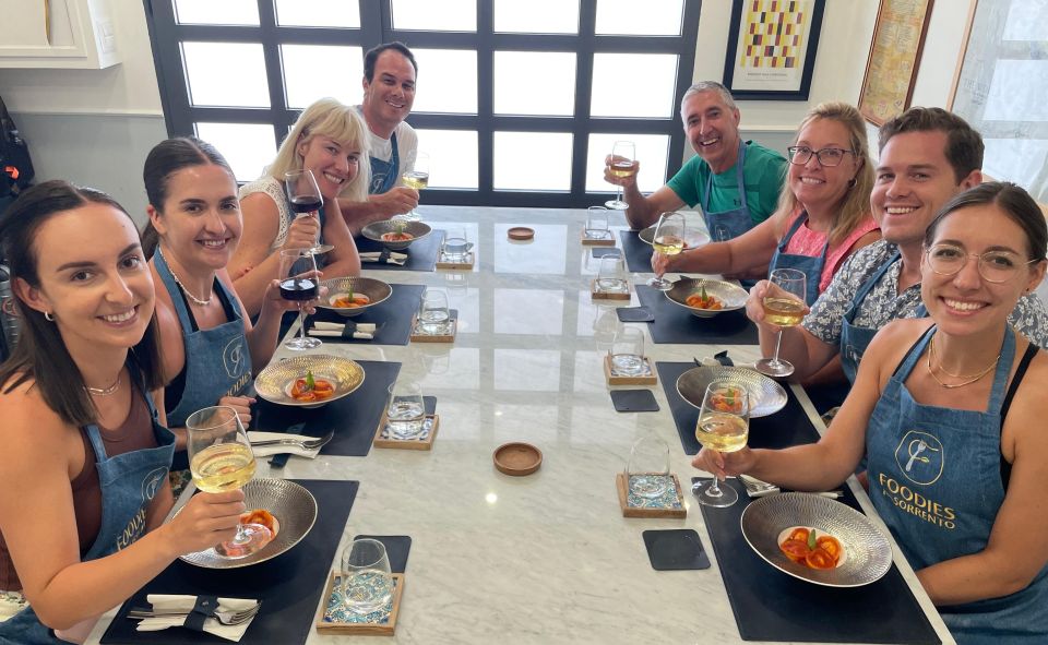 Sorrento: Pasta Masterclass with a Meal and Wine - A pasta class in Meta that feels like a real evening meal