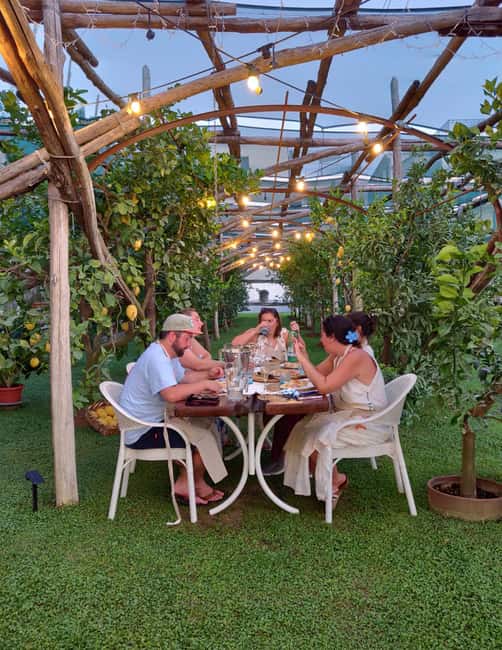 Sorrento: Pizza Class with Sea View - Aperitivo in the Citrus Grove: Montanarine and Lemon Air