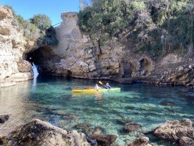Sorrento: Premium Kayaking Experience with Swimming - From Marina Grande to the Marine Reserve Waters