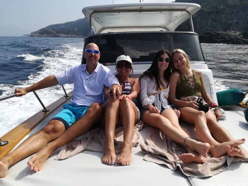 Sorrento: Private Amalfi Coast Boating Tour - Bay of Ieranto and the Bell-Tower Marine Park: the crystal-clear cove pause